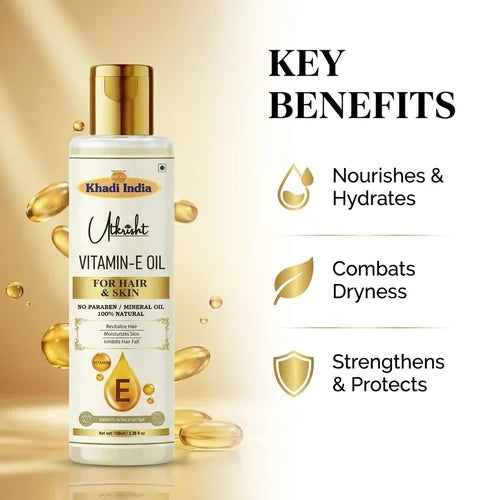 Khadi India Utkrisht Vitamin E Oil