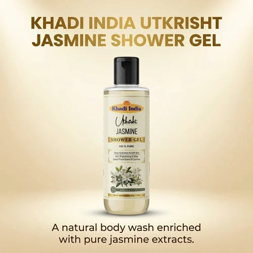 Khadi India Utkrisht Jasmine Shower Gel