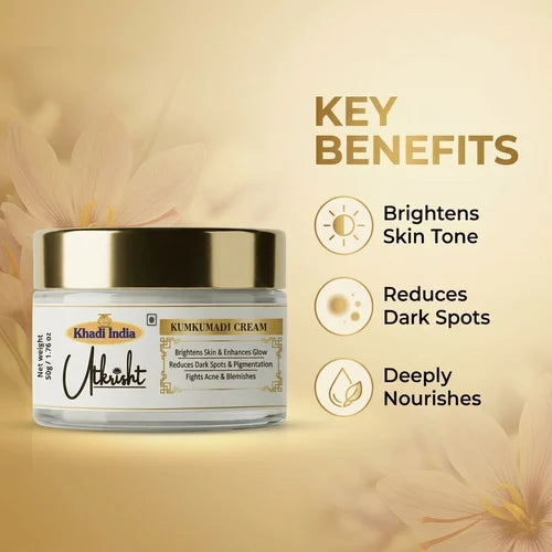 Khadi India Utkrisht Kumkumadi Face Cream