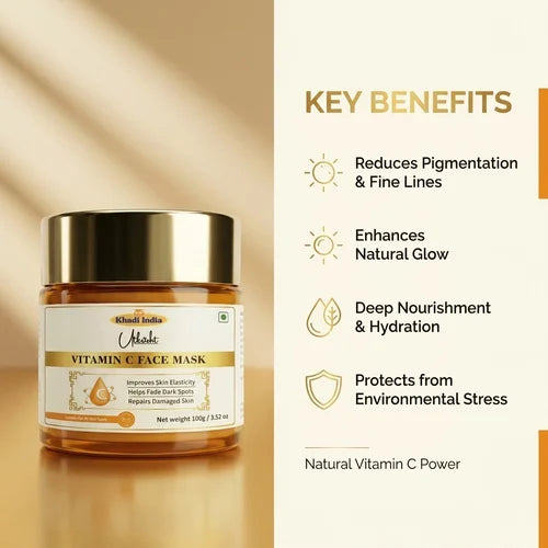 Khadi India Utkrisht Vitamin C Face Mask