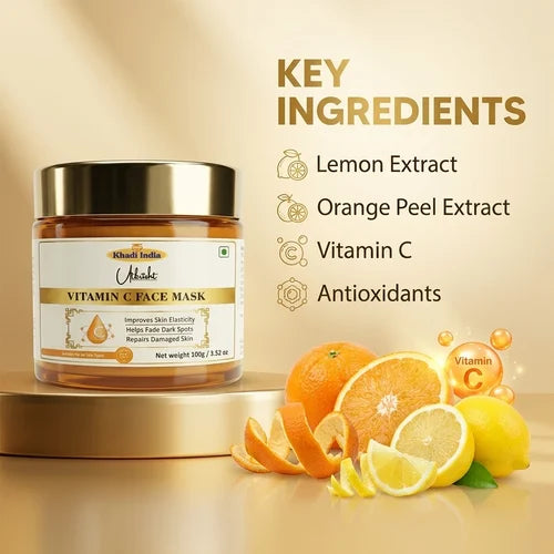 Khadi India Utkrisht Vitamin C Face Mask