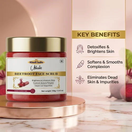 Khadi India Utkrisht Beetroot Face Scrub