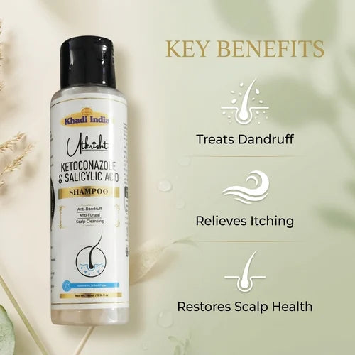 Khadi India Utkrisht Ketoconazole & Salicylic Acid Shampoo