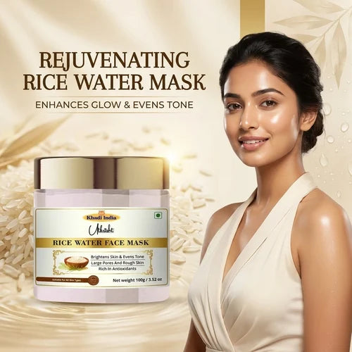 Khadi India Utkrisht Rice Water Face Mask