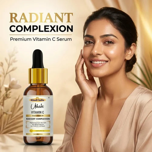 Khadi India Utkrisht Vitamin C Face Serum