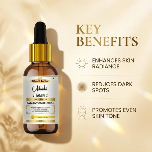 Khadi India Utkrisht Vitamin C Face Serum