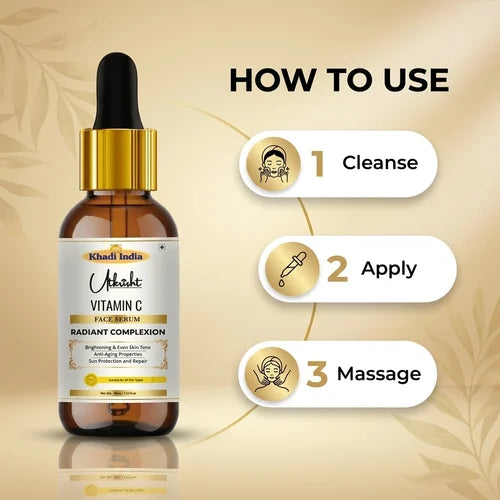 Khadi India Utkrisht Vitamin C Face Serum