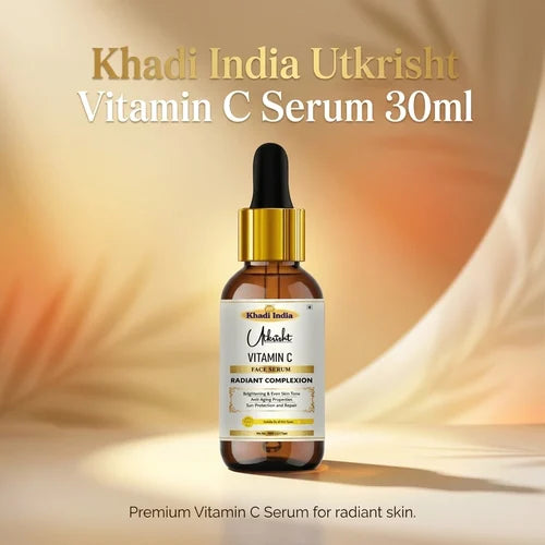 Khadi India Utkrisht Vitamin C Face Serum