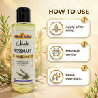 Khadi India Utkrisht Rosemary Hair Oil