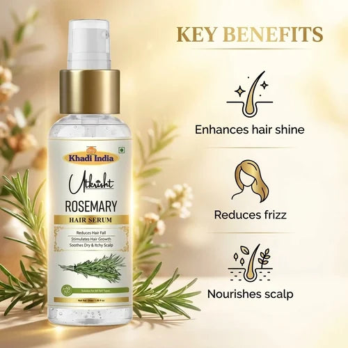 Khadi India Utkrisht Rosemary Hair Serum