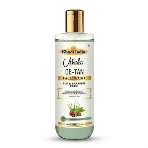 Khadi India Utkrisht De Tan Face Wash