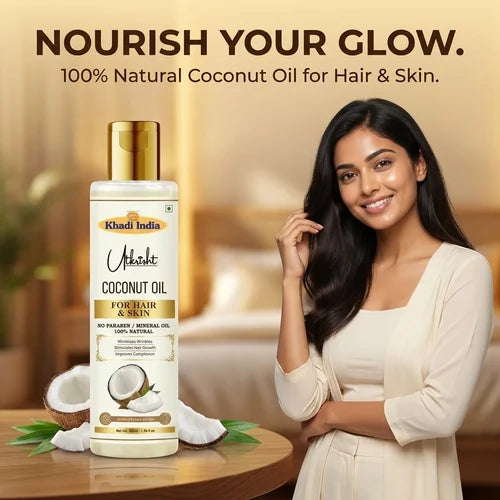 Khadi India Utkrisht Coconut Oil