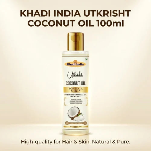 Khadi India Utkrisht Coconut Oil