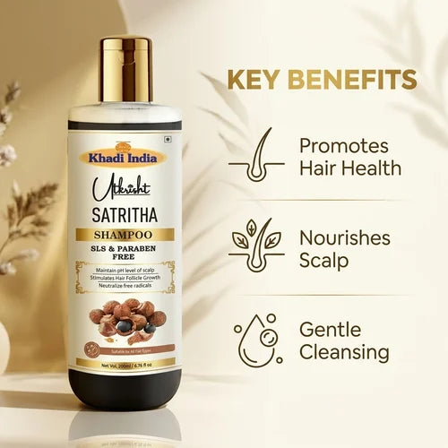 Khadi India Utkrisht Satritha Shampoo