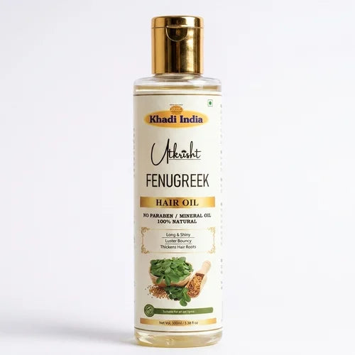Khadi India Utkrisht Pure Fenugreek Oil