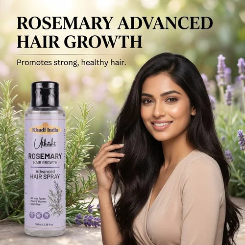 Khadi India Utkrisht Rosemary Advanced Hair Growth Spray