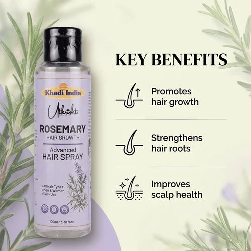 Khadi India Utkrisht Rosemary Advanced Hair Growth Spray