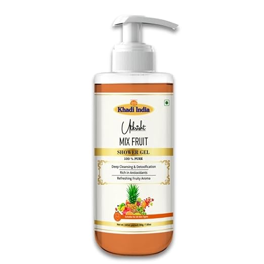 Khadi India Utkrisht Mix Fruit Shower Gel