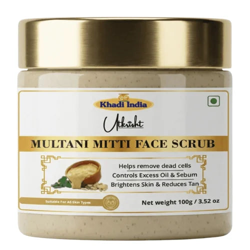 Khadi India Utkrisht Multani Mitti Face Scrub