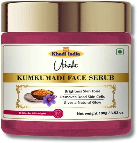 Khadi India Utkrisht Kumkumadi Face Scrub