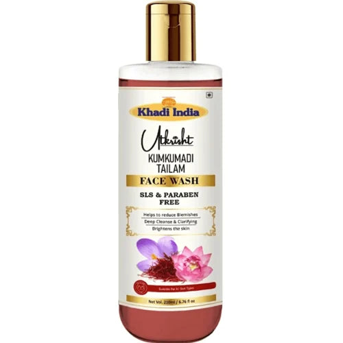 Khadi India Utkrisht Kumkumadi Tailam Face Wash