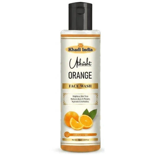 Khadi India Utkrisht Orange Face Wash