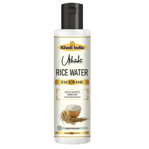 Khadi India Utkrisht Rice Water Face Wash
