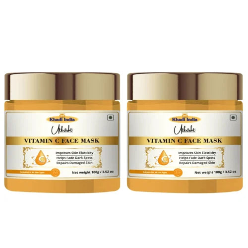 Khadi India Utkrisht Vitamin C Face Mask Combo
